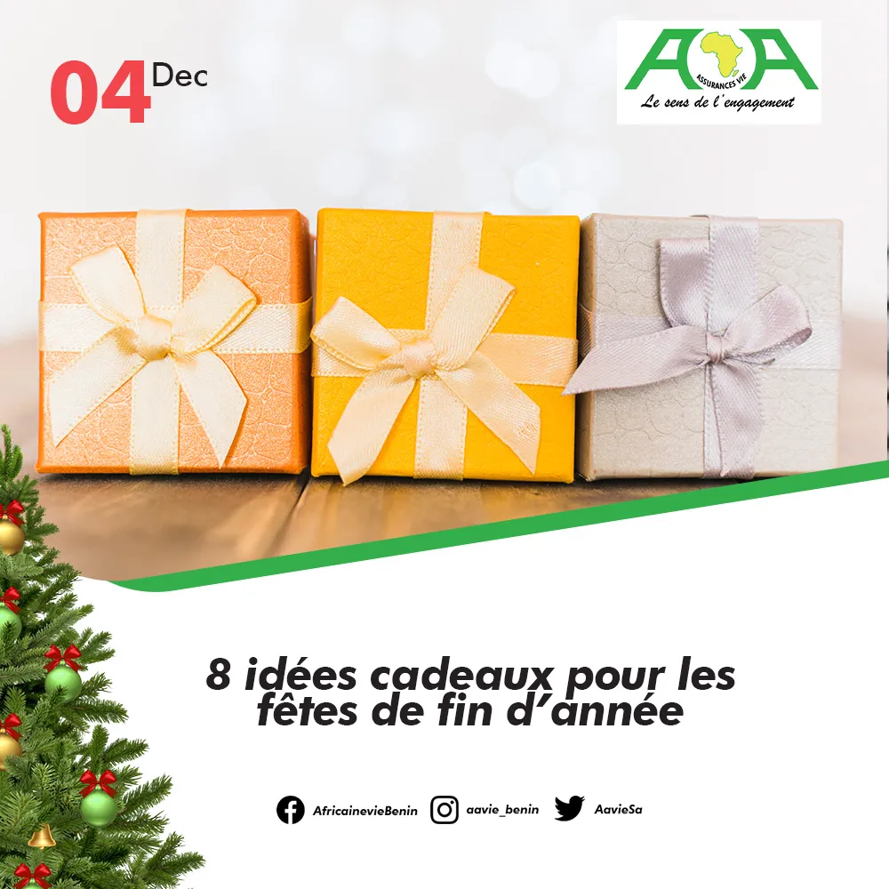 Huit idées cadeaux originales pour les fêtes de fin d’année