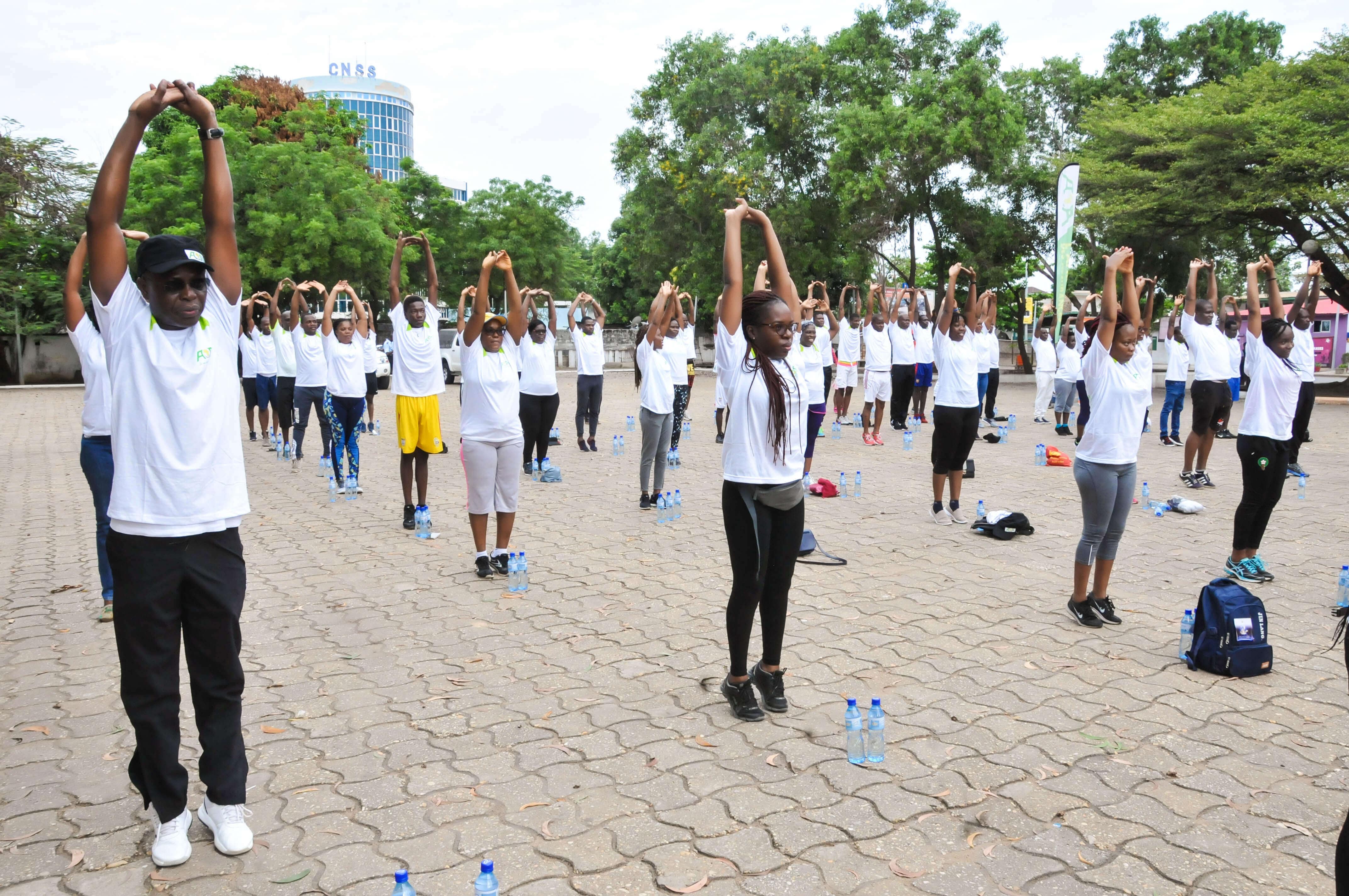Fête du 8 mars - Séance de sport