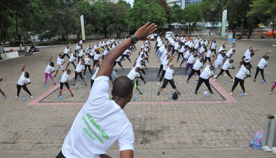 Fête du 8 mars - Exercices collectifs